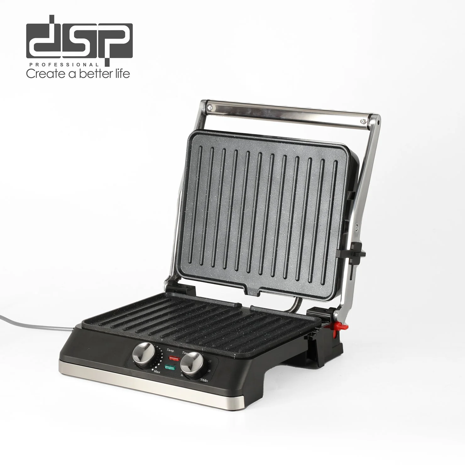 DSP Electric Grill Plate 2200W Non-Stick Adjustable Thermostat Kenya - Image 7