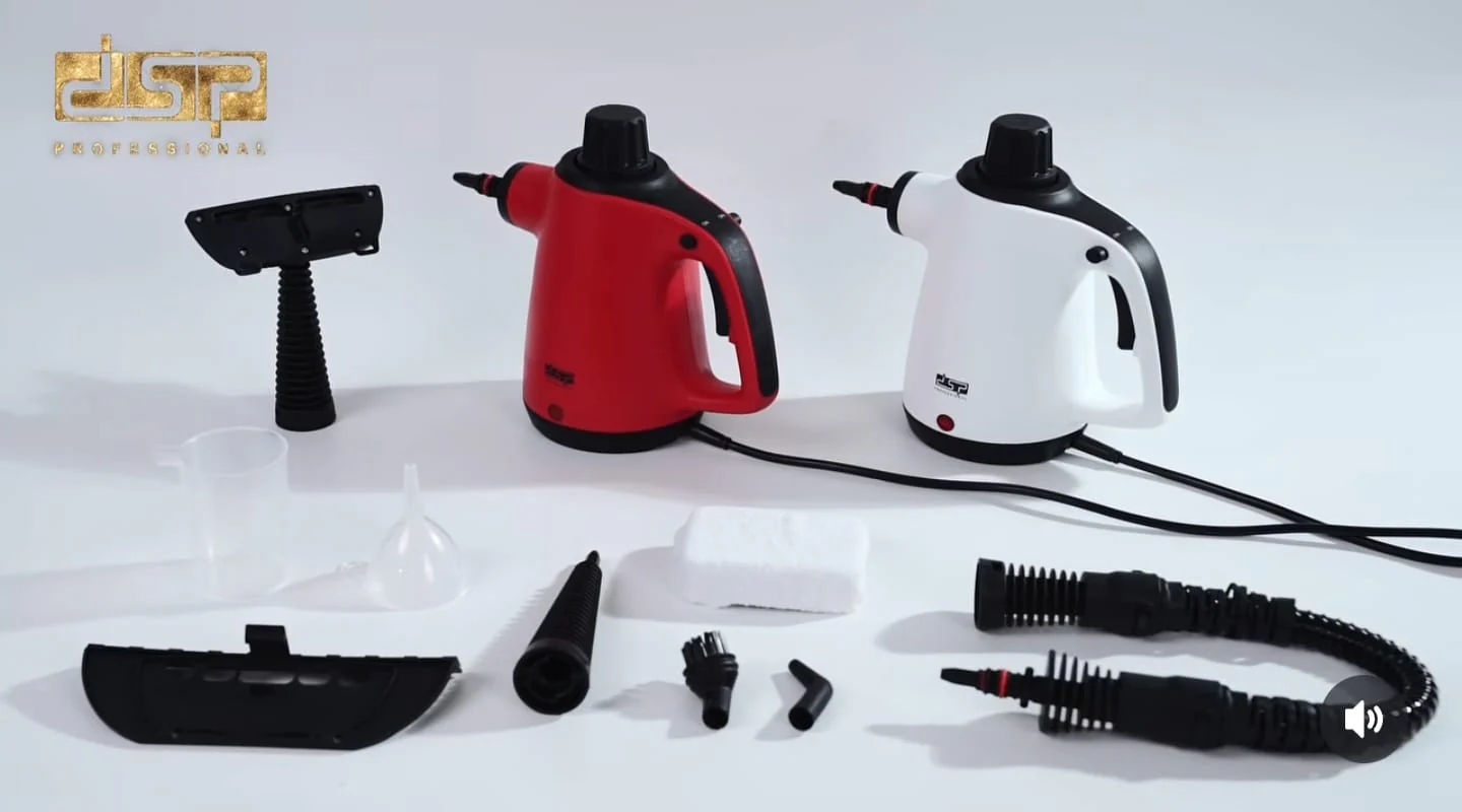DSP Handheld 10-in-1 Steam Cleaner – Multi-Surface Portable Steam Cleaning Kit for Floors, Kitchen & Windows - Image 3