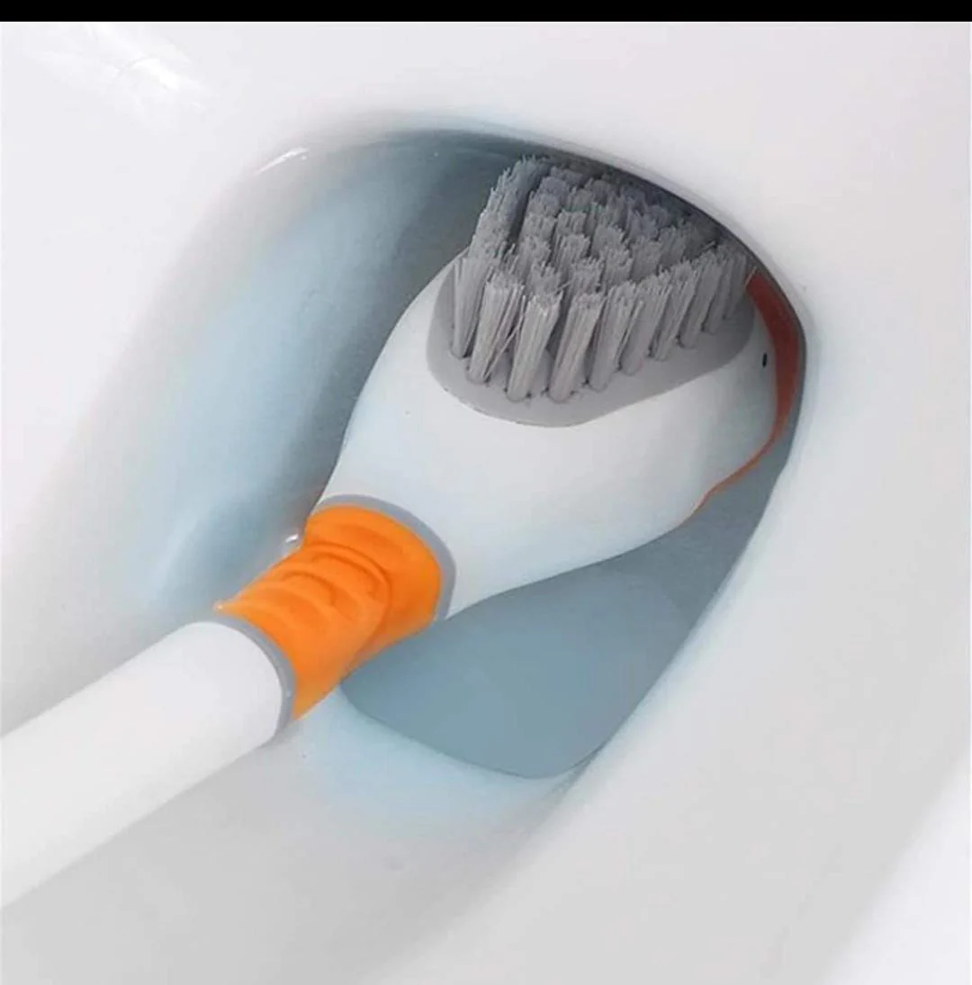 Duck shaped toilet brush holder + silicone toilet brush - Image 6