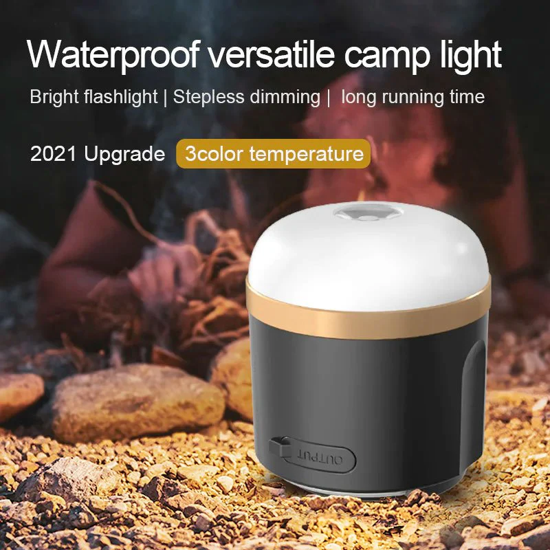EcoFlow Camping Light – 360° Stepless Dimming, 4 Modes, SOS, Solar Compatible, Power Bank & Weatherproof - Image 3