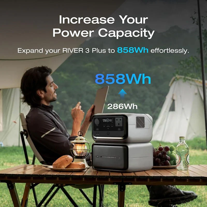 EcoFlow RIVER 3 Max Plus Portable Power Station 858Wh 600W UPS Kenya - Image 2