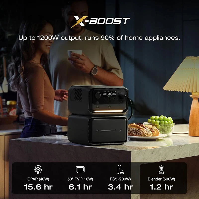 EcoFlow RIVER 3 Max Plus Portable Power Station 858Wh 600W UPS Kenya - Image 3