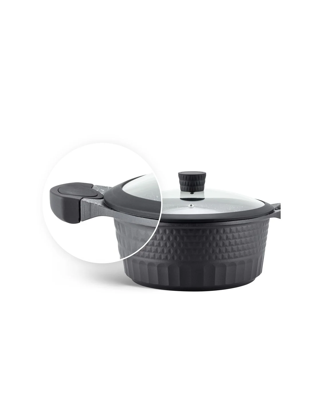 Edënbërg 10-Piece Marble Coated Cookware Set (Forged Aluminum) – Induction Ready - Image 4