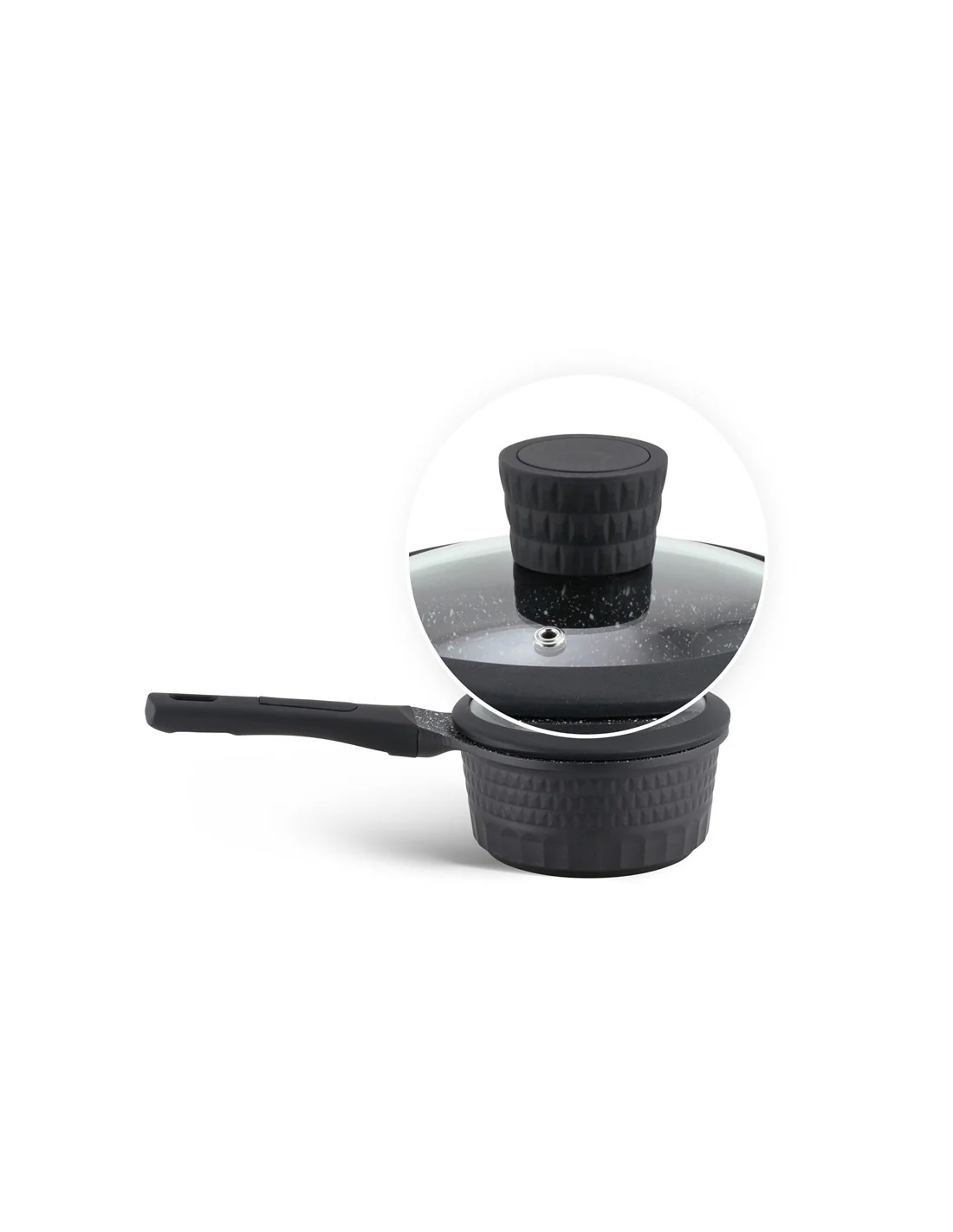 Edënbërg 10-Piece Marble Coated Cookware Set (Forged Aluminum) – Induction Ready - Image 5
