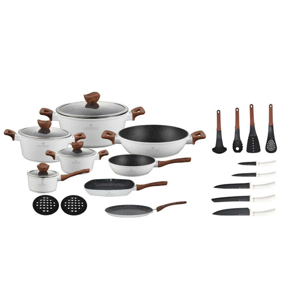 Edenberg 23-Piece Non-Stick Cookware Set Kitchen Master Set in Kenya | Induction Ready - Image 3