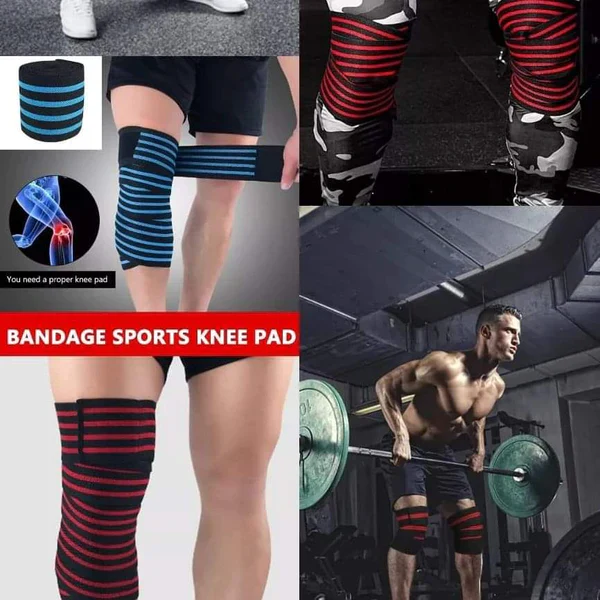 Elastic Knee wrap/Fitness Knee Support - Image 2
