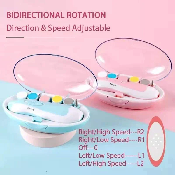 Electric Baby Nail File Clippers - Image 3