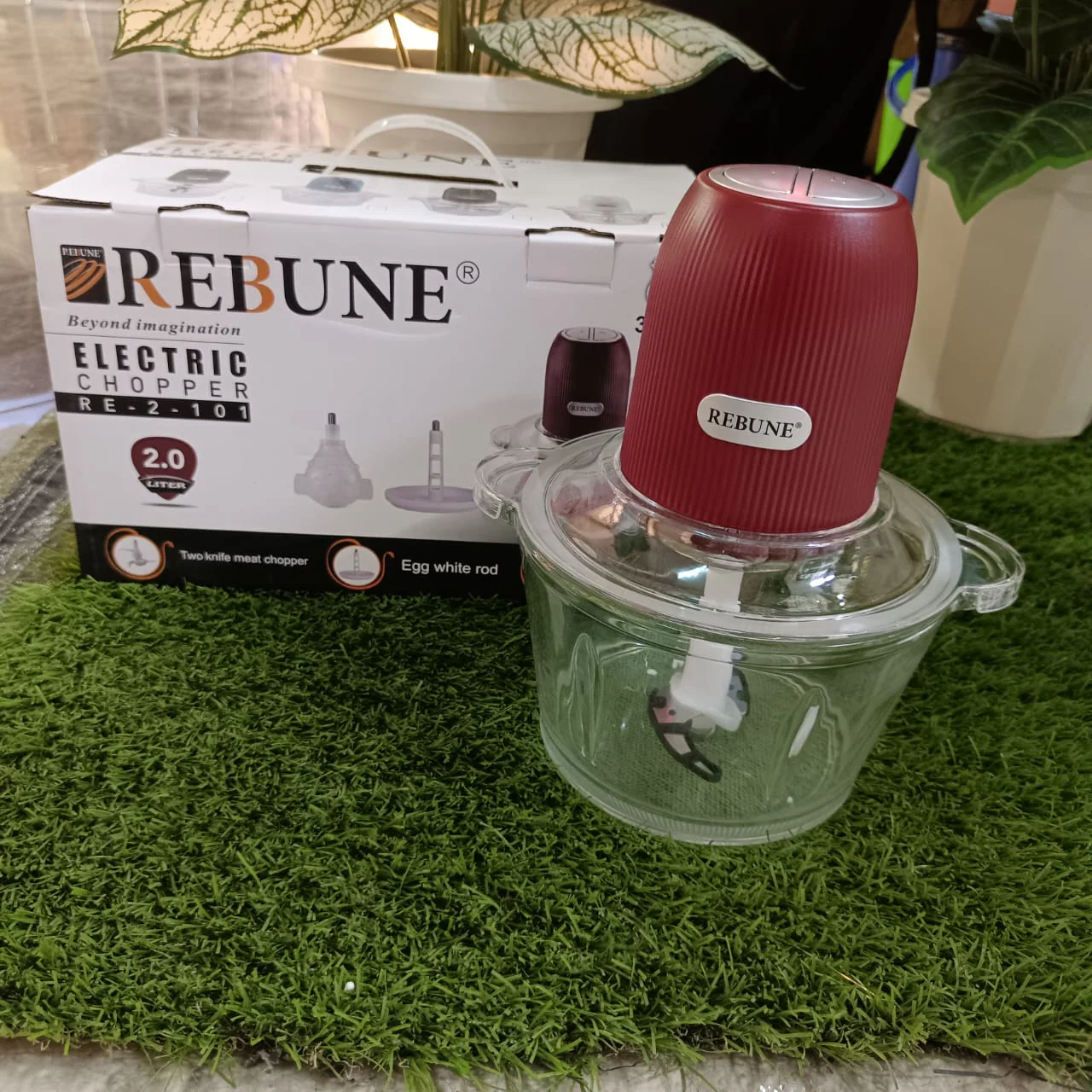 Rebune Electric food chopper - Image 3