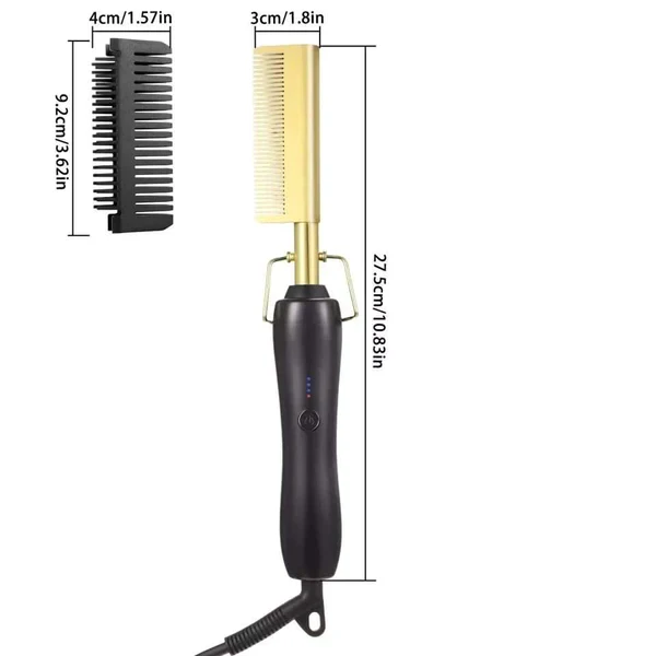Electric Hot Comb & Curling tool - Image 3