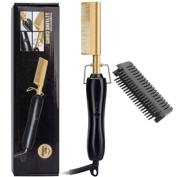 Electric Hot Comb & Curling tool - Image 4