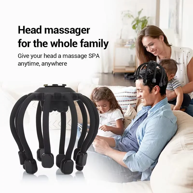 Electric Octopus claw anti stress head massager - Image 2