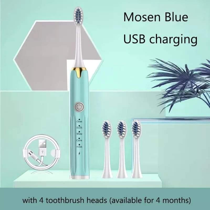 Electric toothbrush with 3replacement heads - Image 5