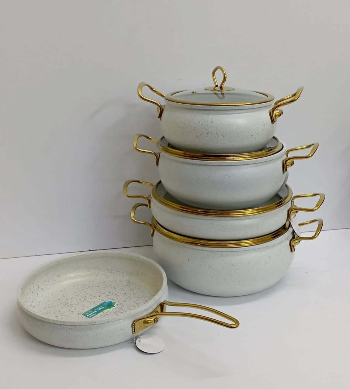 Elegant 11pcs Donnor Granite Serving Cooking Pots - Image 2