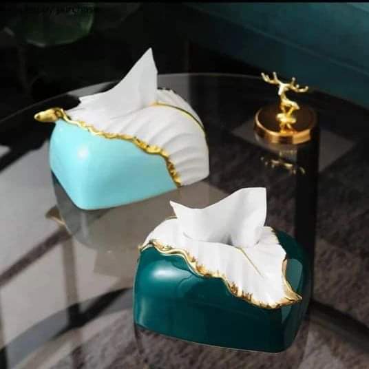 Elegant and classy ceramic serviette holder - Image 2