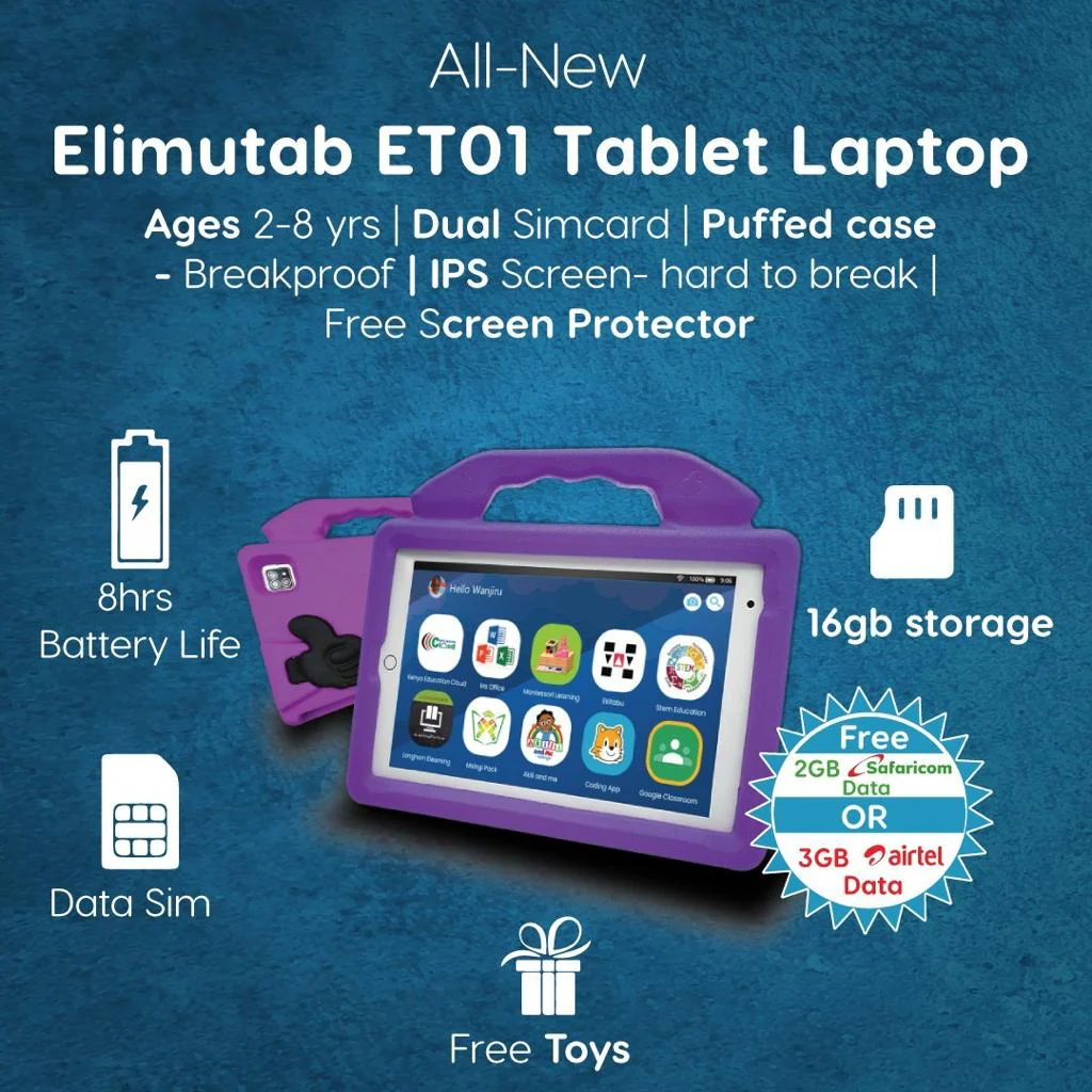 Elimutab ET01 2GB Memory 16GB Storage Educational Tablet - Image 5