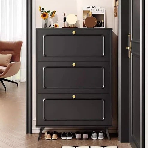 Modern Flip Bucket Shoe Cabinet Vertical Entryway Shoe Rack Organizer for Hallway, Apartment, Home | Space-Saving Hall Shoe Storage | Buy in Kenya - Image 7