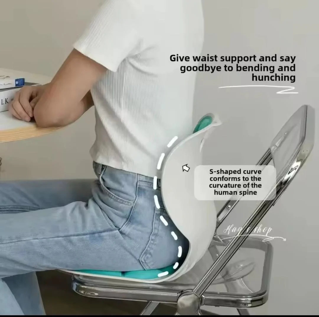 Ergonomic Back Support Seat Cushion & Chair Pad for Office, Car, Wheelchair & Gaming Chair - Image 4
