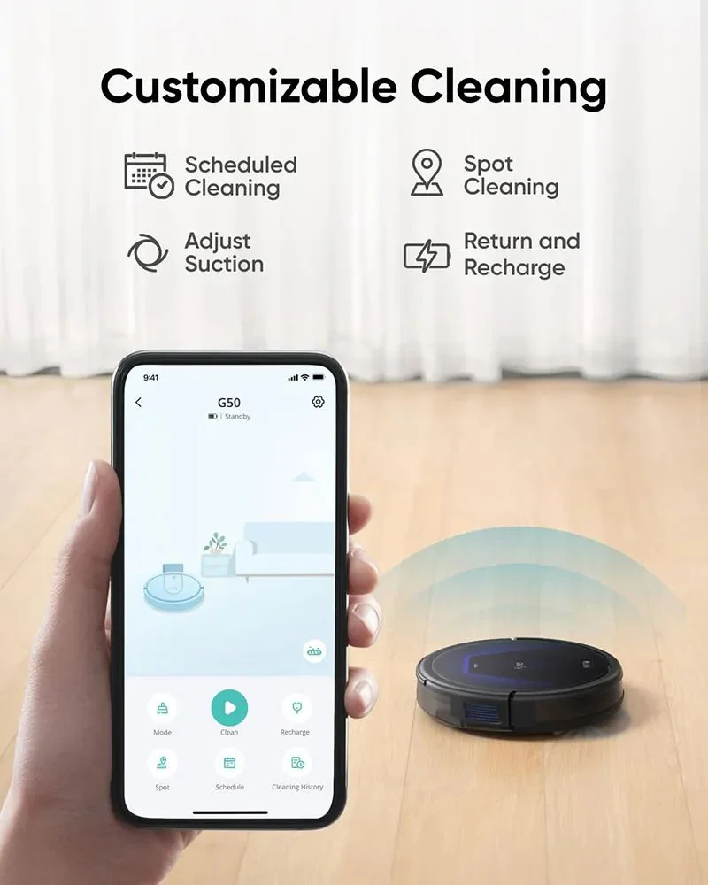 Eufy RoboVac G50 Hybrid Robot Vacuum & Mop Kenya - Image 6