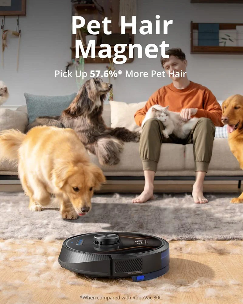 Eufy RoboVac X8 Hybrid 2-in-1 Robot Vacuum & Mop (Anker) - Image 3