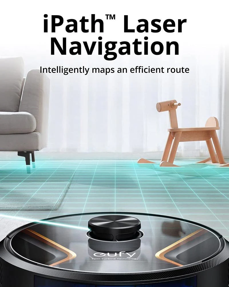 Eufy RoboVac X8 Hybrid 2-in-1 Robot Vacuum & Mop (Anker) - Image 4