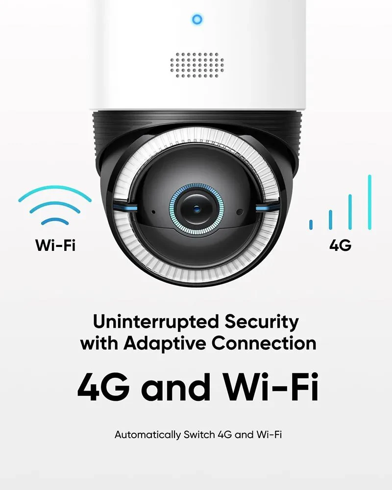 Eufy Security S330 4K UHD Outdoor 4G LTE Solar Security Camera – Wire-Free, No WiFi Needed - Image 4