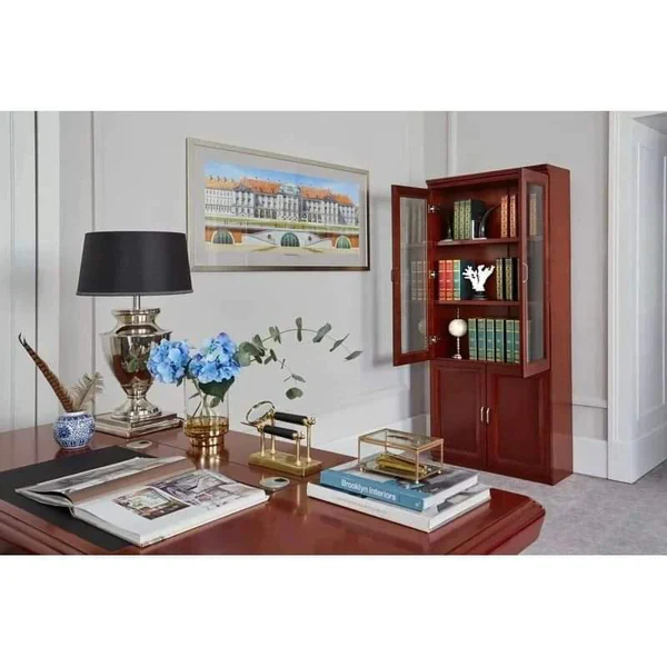 Executive 3 Door Bookcase/Office Cabinet - Image 3