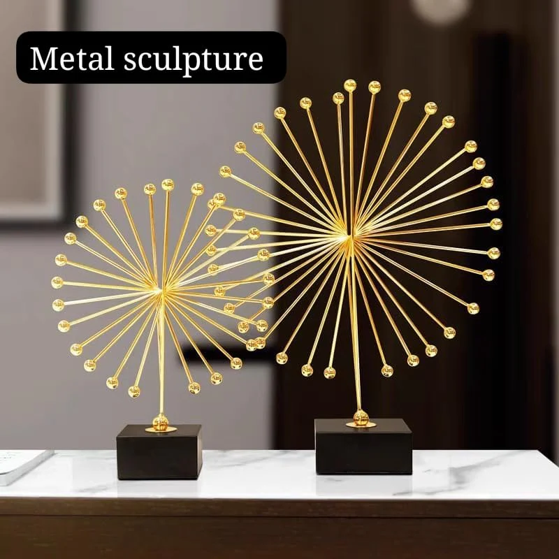 Executive Metal abstract spiked Sculpture for Office and Living Room - Image 2