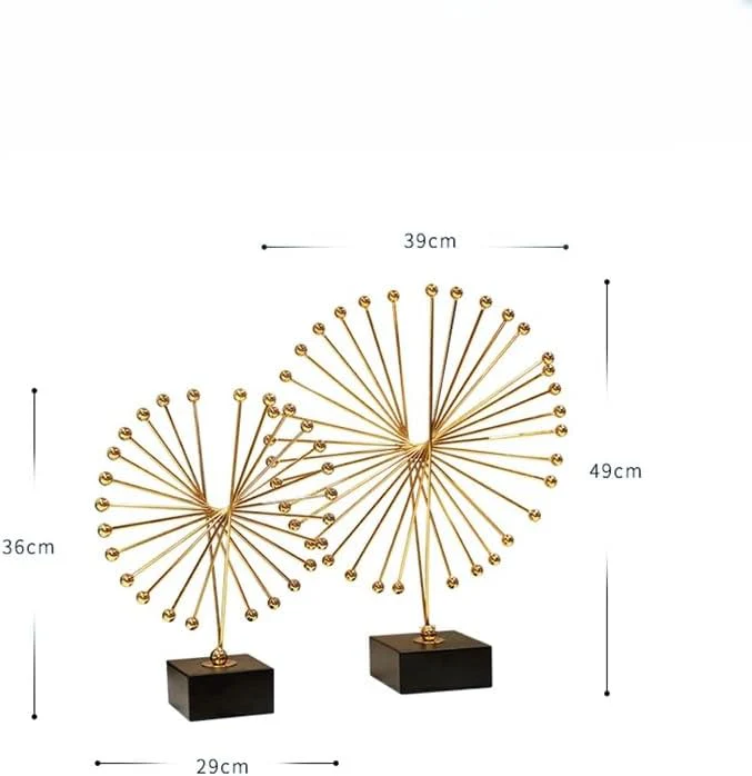 Executive Metal abstract spiked Sculpture for Office and Living Room - Image 4