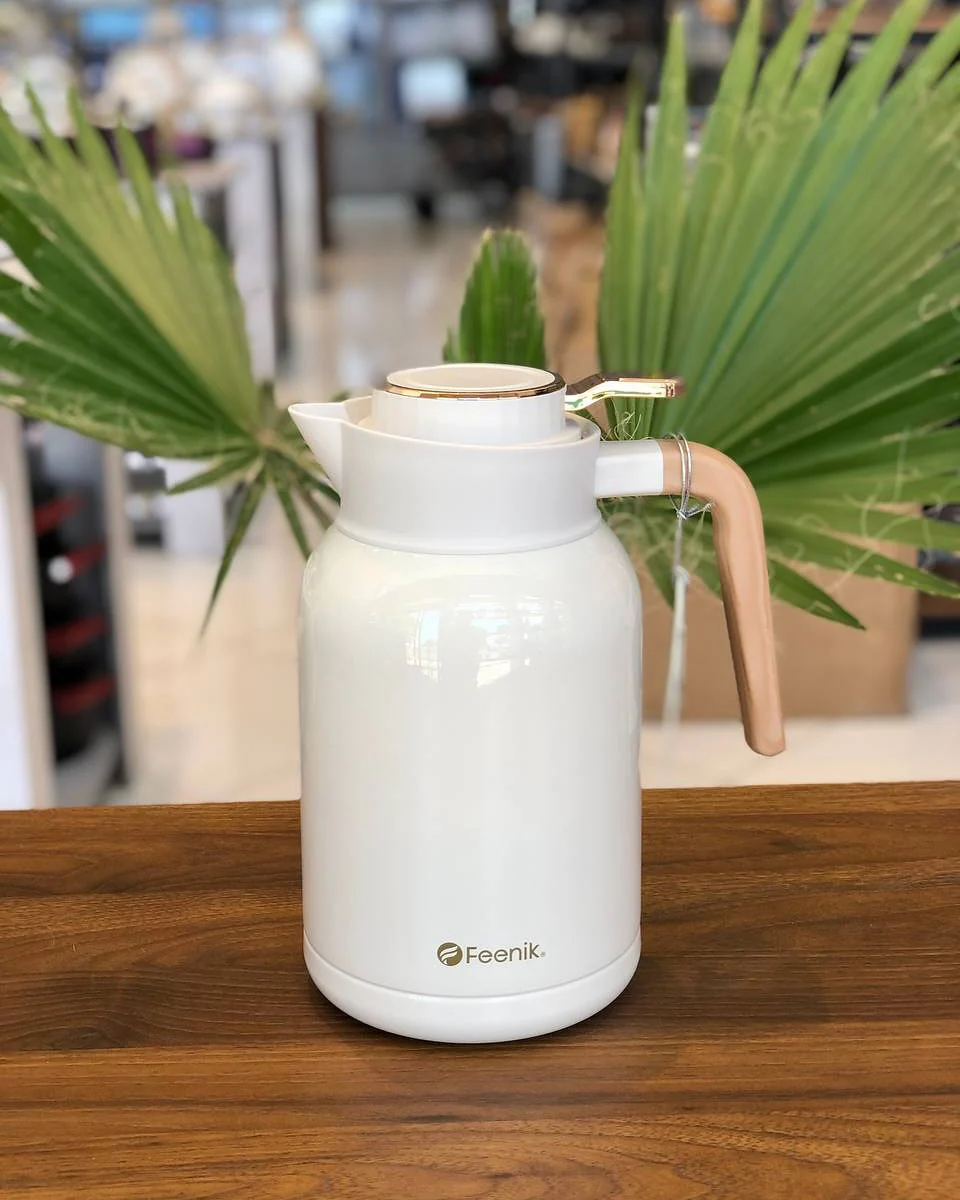 Feenik 2L Vacuum Flask | Unbreakable Insulated Flask, Keeps Hot 24 Hours - Image 2