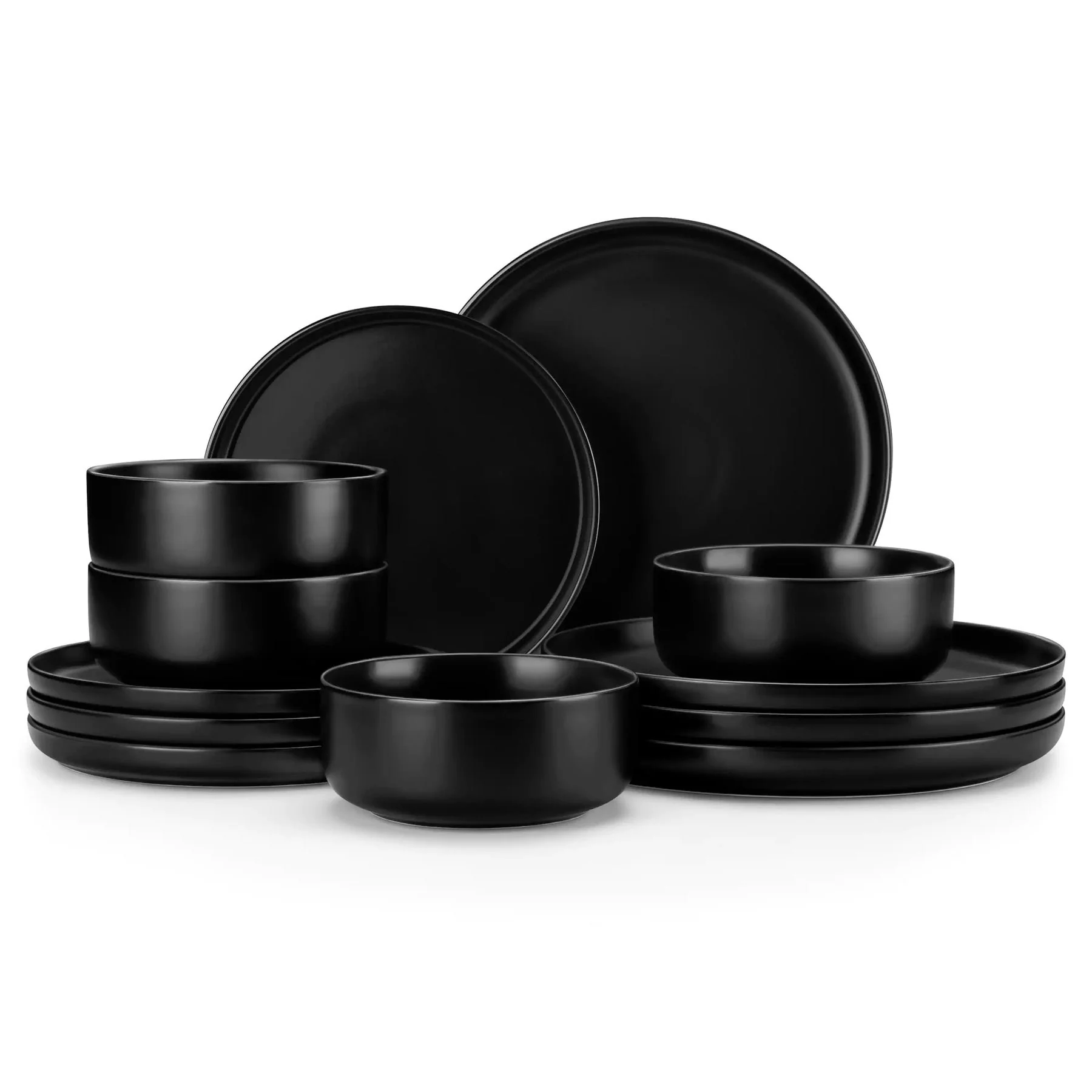 Danny Home Fine Porcelain Plates & Bowls 4pc - Image 6