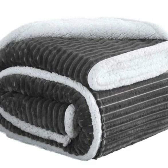 Flannel Sherpa Throw Blankets - Image 3