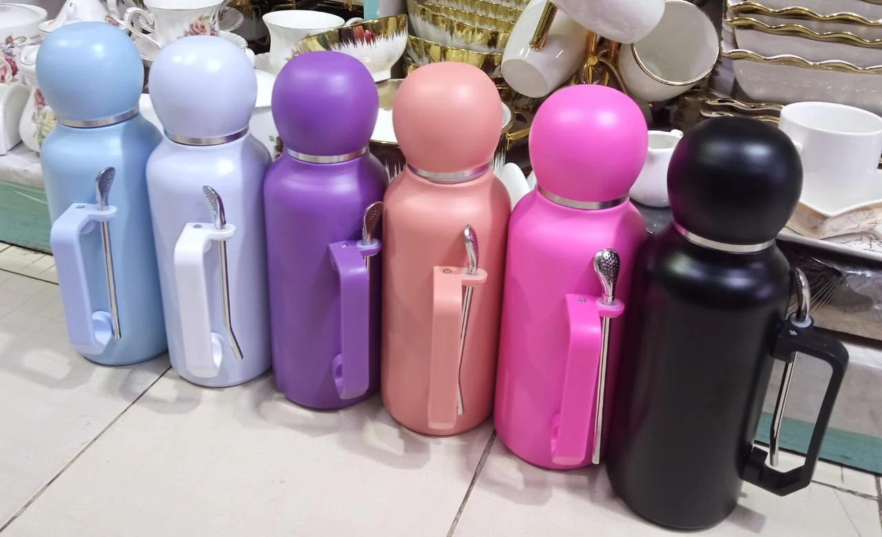 Flask With Cup & Spoon - Image 3