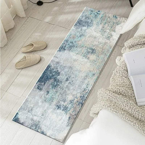 Fluffy Rectangular Bedside Rugs - Image 3