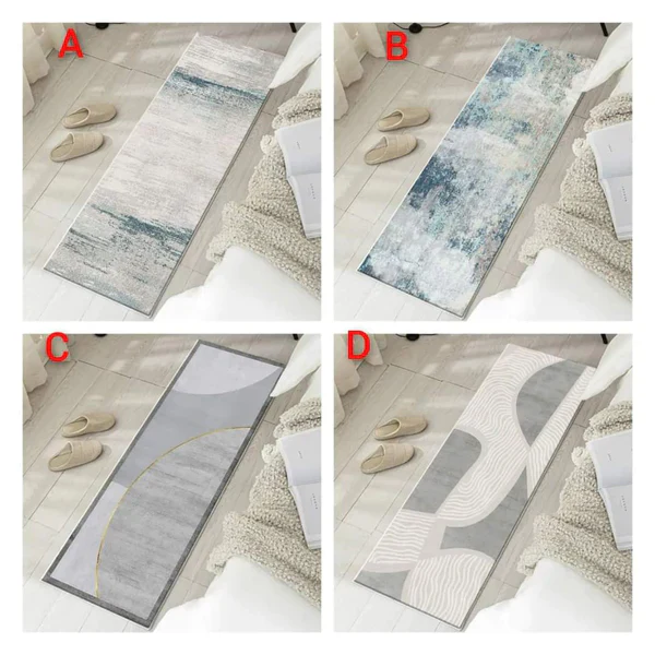 Fluffy Rectangular Bedside Rugs - Image 5