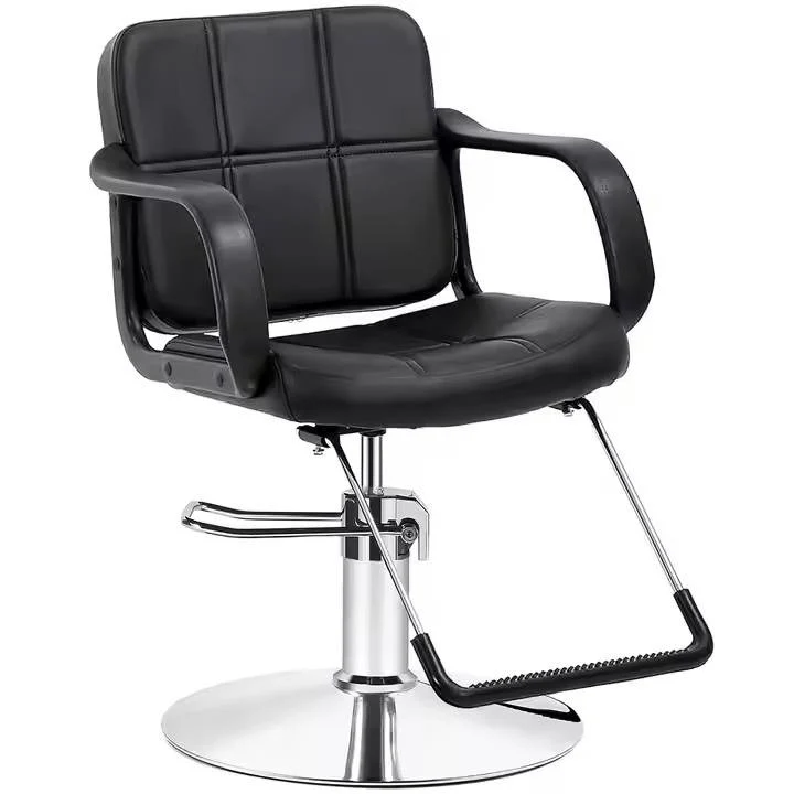 Foldable barber chair with hydraulic lift - Image 3