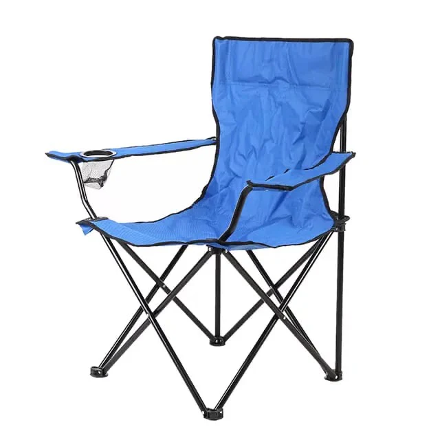 Foldable camping chair with cup holder pouch - Image 6