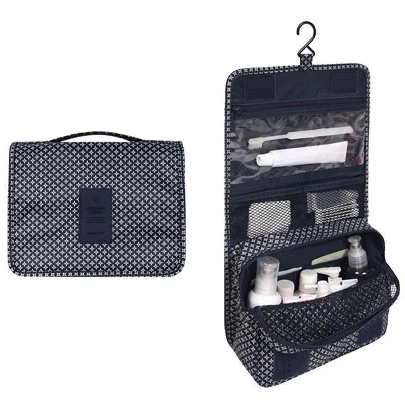 Foldable Travel Cosmetic Organizer Bag –| Multi-Compartment Toiletry & Makeup Bag - Image 8