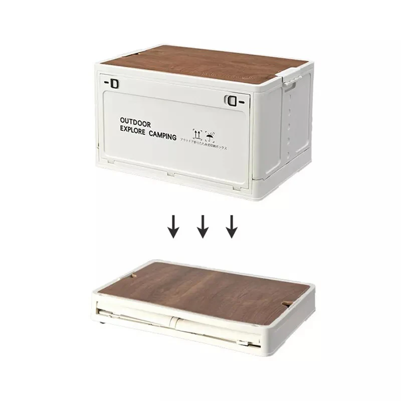 Foldable Outdoor Camping Storage Box, Portable Picnic Folding Box With Large Capacity, Organize Your Home & Car - Image 4