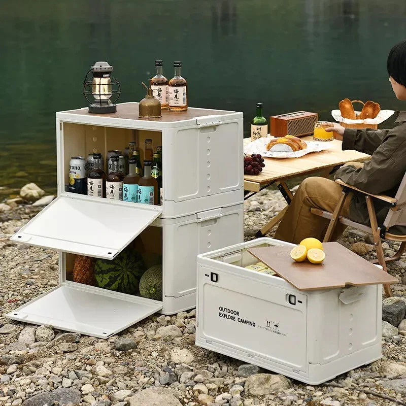 Foldable Outdoor Camping Storage Box, Portable Picnic Folding Box With Large Capacity, Organize Your Home & Car - Image 5