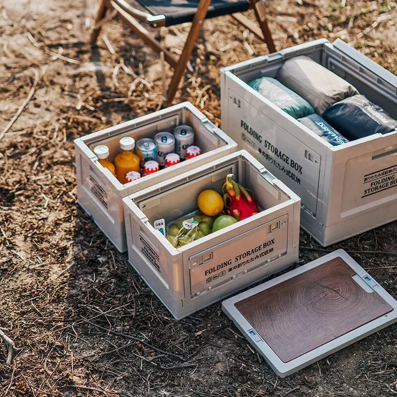 Foldable Outdoor Camping Storage Box, Portable Picnic Folding Box With Large Capacity, Organize Your Home & Car - Image 7