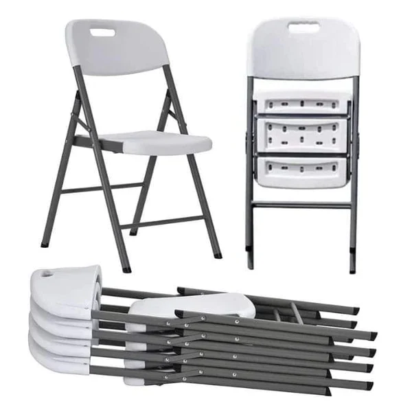 Foldable Table and Chairs Set Chairs and Table - Image 3