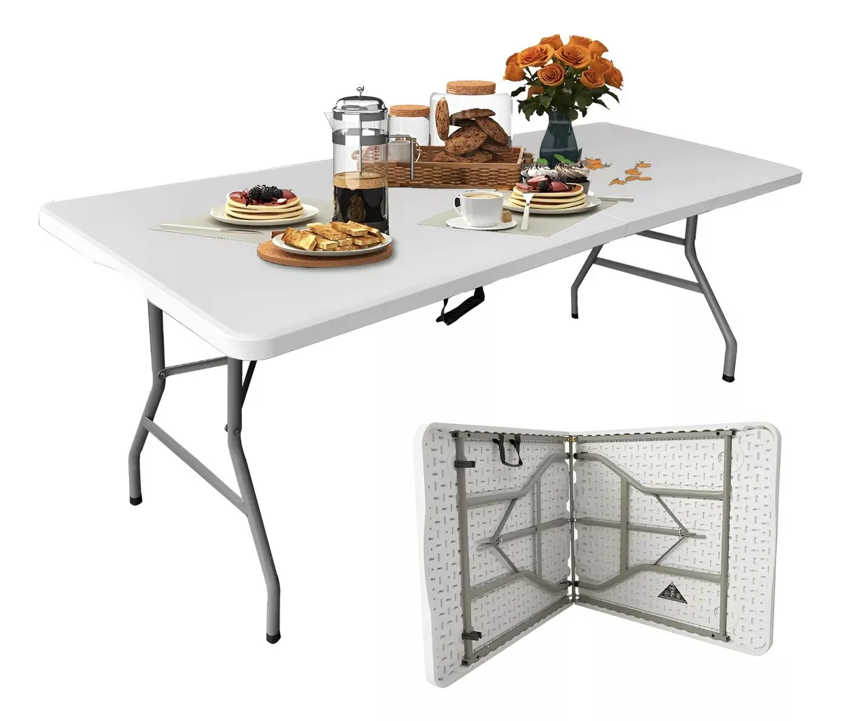 Foldable Table and Chairs Set Chairs and Table - Image 5
