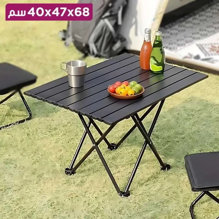 Foldable Table with 2 Heavy-Duty Camping Chairs – Portable Outdoor Dining Set - Image 6