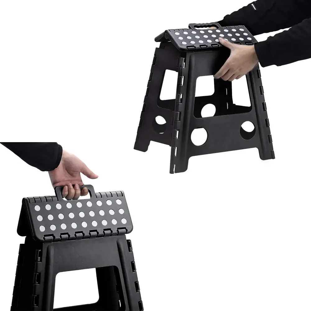 Folding Step Stool Foldable for Adults and Kids Heavy Duty Stepping Stool with Handle - Image 10