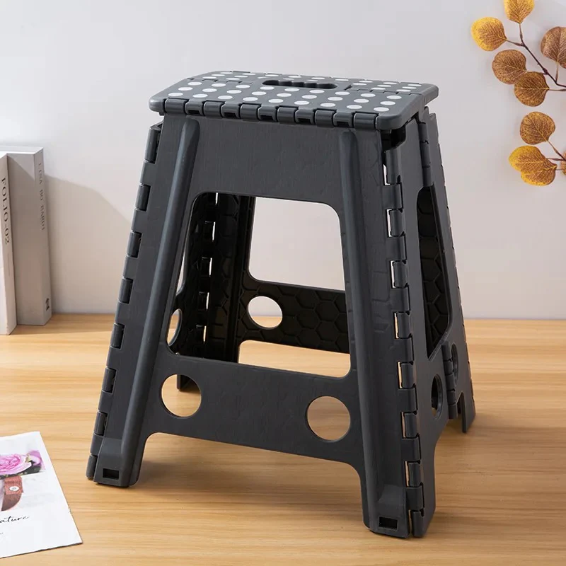 Folding Step Stool Foldable for Adults and Kids Heavy Duty Stepping Stool with Handle - Image 8