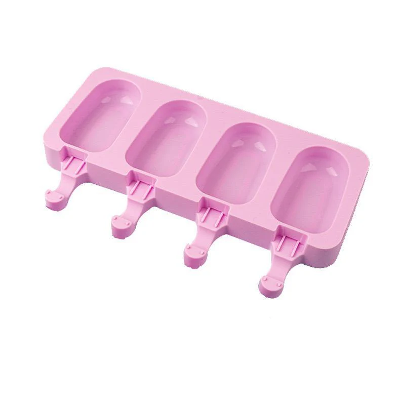 Food Safe Silicone Popsicle Mould with lid - Image 2