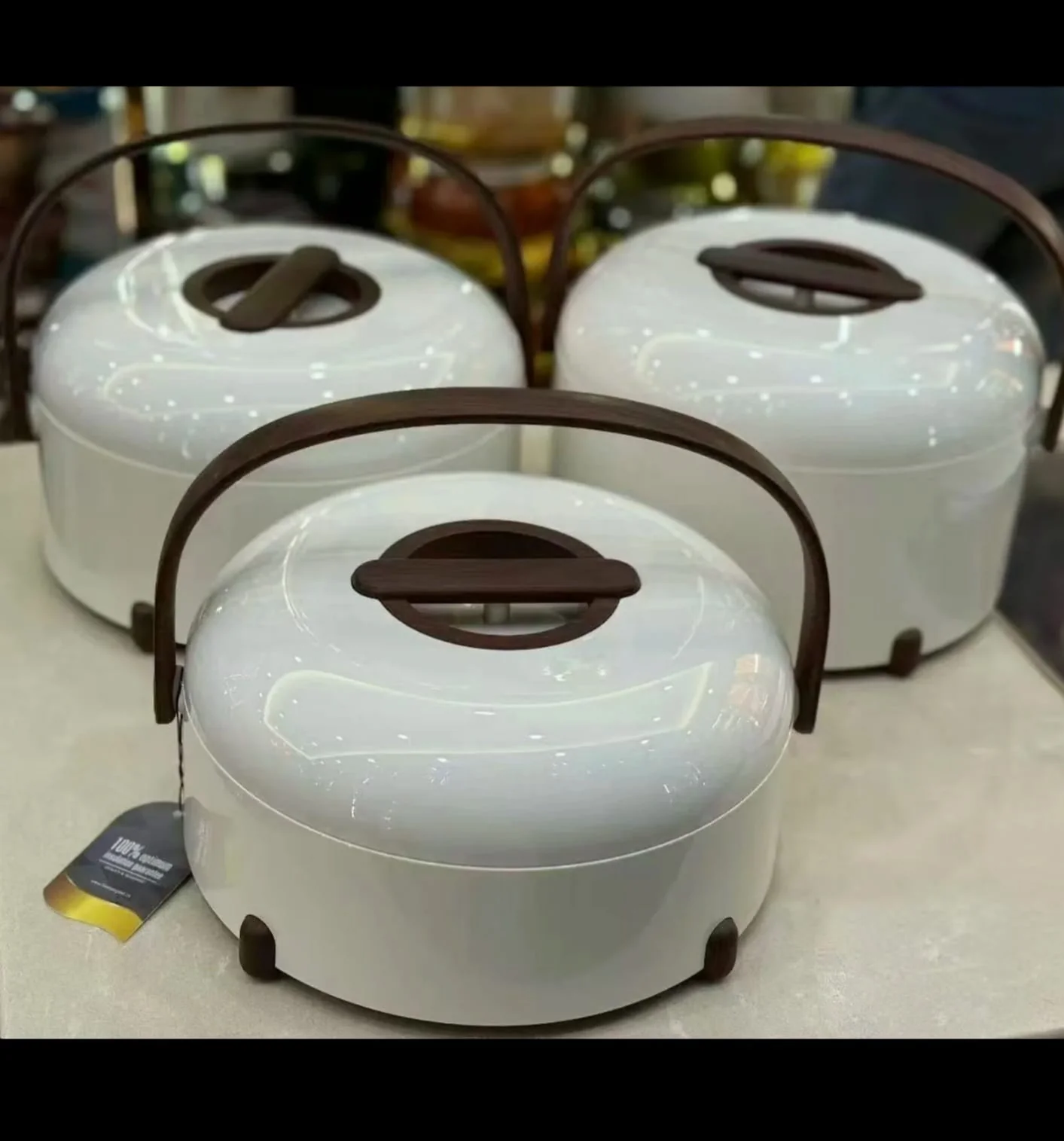 Forever Gold Insulated Food Warmer Casserole Hotpot Set 3L, 4L, 5L - Image 2