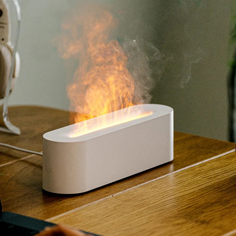 Fireplace Flame Diffuser, Aromatherapy Essential Oil Diffuser, 150ml Cool Mist Ultrasonic Humidifier - Image 3