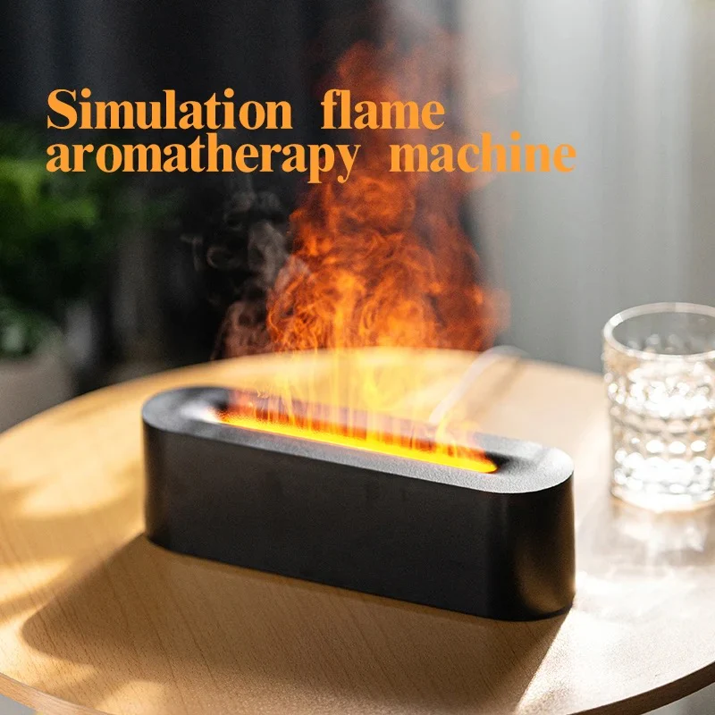 Fireplace Flame Diffuser, Aromatherapy Essential Oil Diffuser, 150ml Cool Mist Ultrasonic Humidifier - Image 7