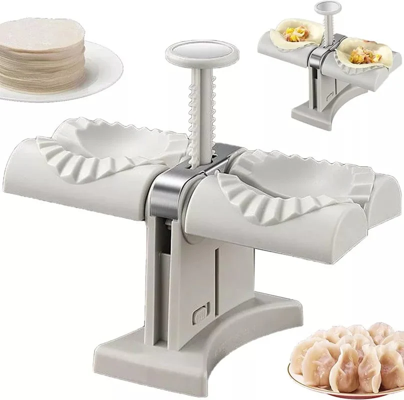 Fully Automatic Double Head Press Dumplings Machine. - Image 3